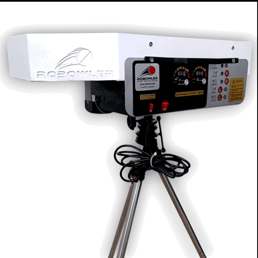 Robowler Tape Baller cricket bowling machine, view 3 of 6