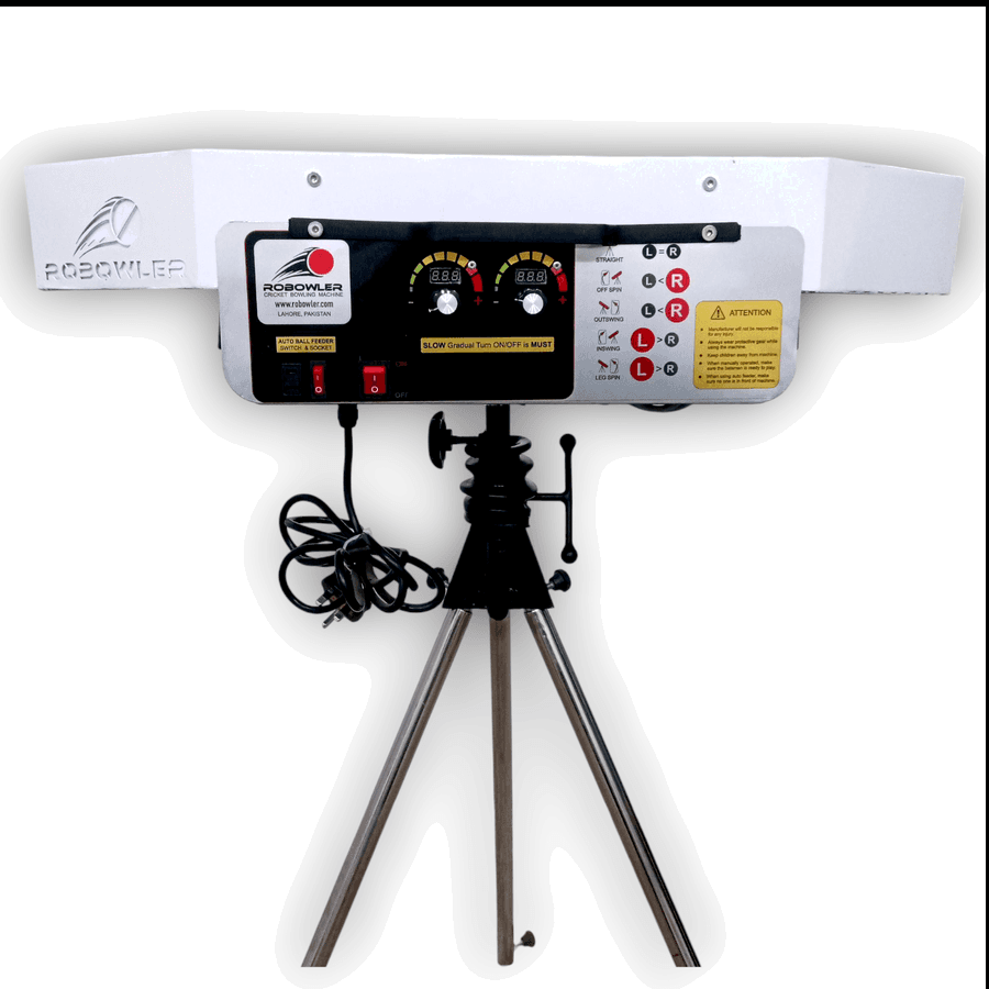 Robowler Tape Baller cricket bowling machine, view 4 of 6